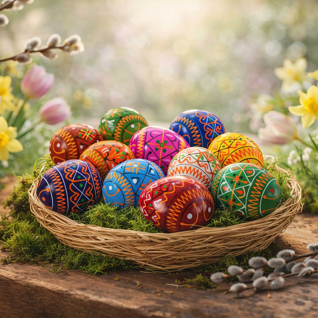 Buy Easter Eggs Wooden Pysanky Sets by BestPysanky Online Gift Ship