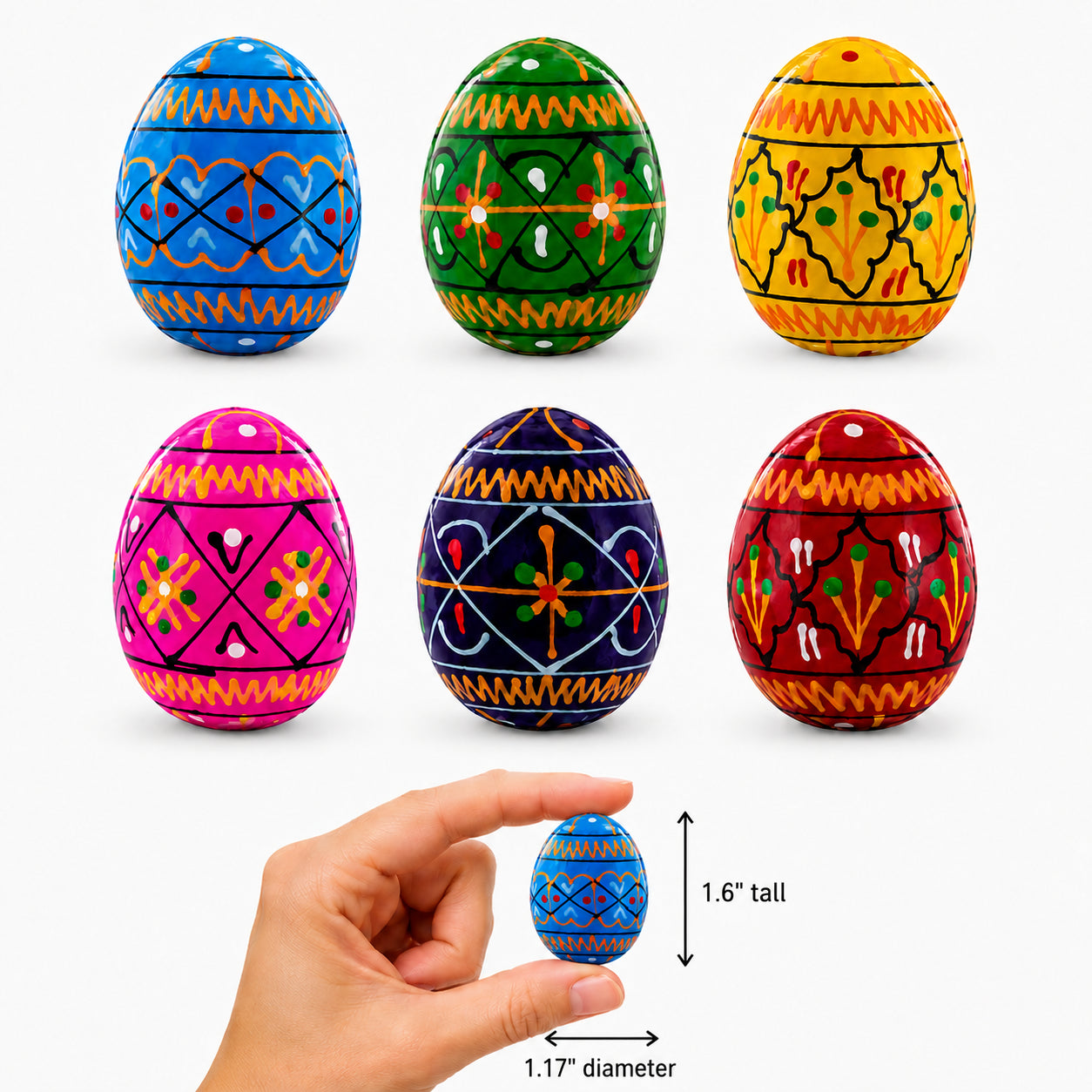 Buy Easter Eggs Wooden Pysanky Sets by BestPysanky Online Gift Ship