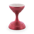 Metallic Rose Gold Wooden Ukrainian Egg Sphere Stand Holder Display 1.6 Inches in Rose Gold color
