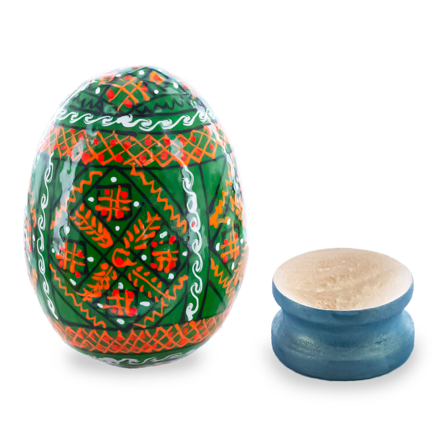 BestPysanky online gift shop sells religious gift Christian Catholic hand painted wood Ukrainian pysanky pysanka designs painting church decorations Easter dyed dying colored decorated Ukraine hunt roll decorating basket