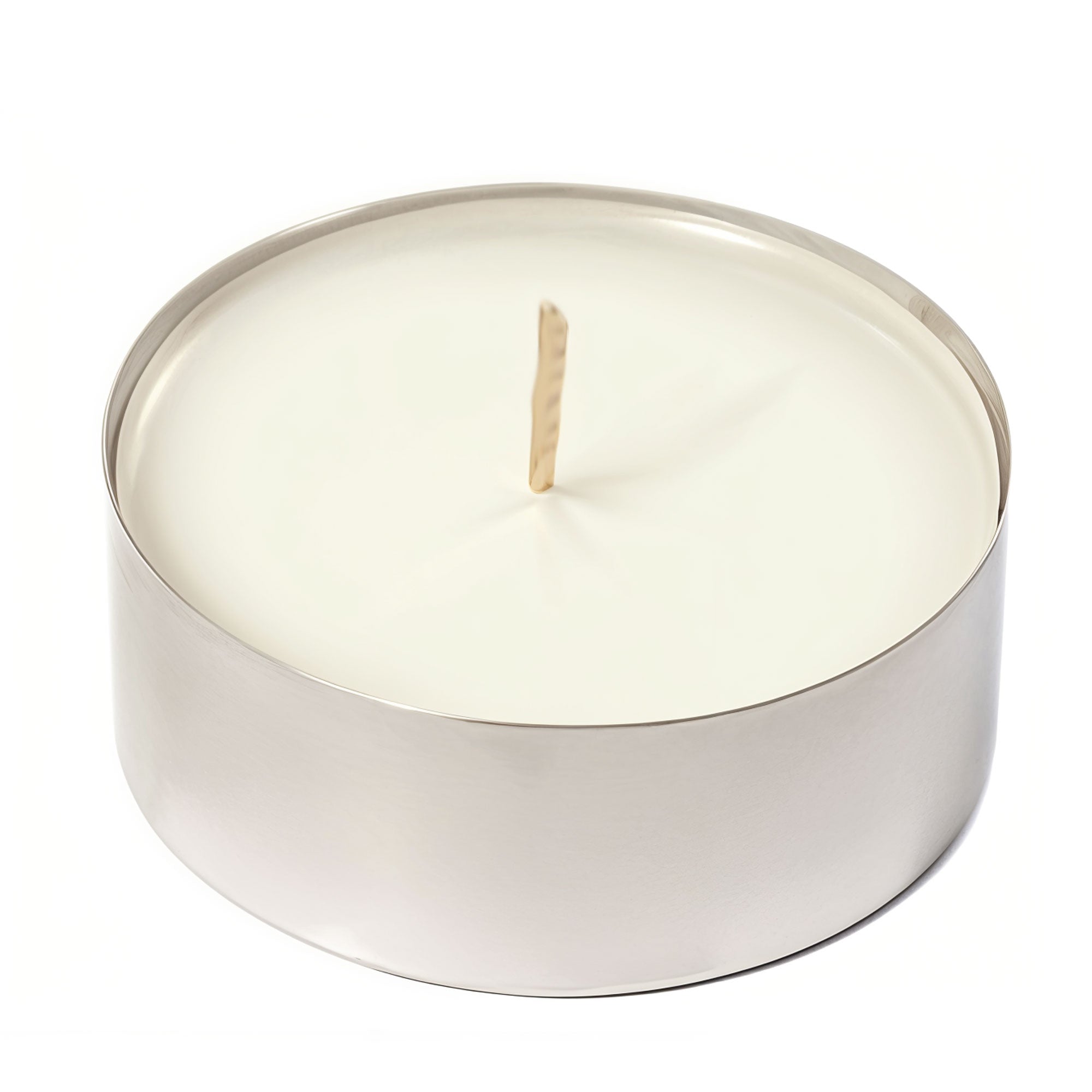 Unscented Tea Light Candle (T-Light) in White color Round
