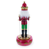 Animated Nutcracker with Moving Arms and Music Box 13 Inches ,dimensions in inches: 13 x 13.6 x 6.4