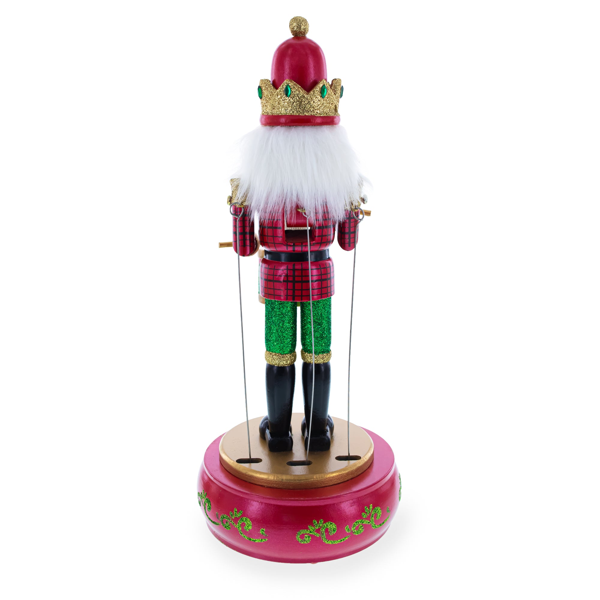 Shop Animated Nutcracker the Drummer Musical Figurine 13 Inches. Buy Musical Figurines Nutcrackers Multi   for Sale by Online Gift Shop BestPysanky Christmas water globe music box musical collectible figurine xmas decoration rotating animated spinning animated unique picture personalized cool wind up children's kids