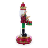Animated Nutcracker the Drummer Musical Figurine 13 Inches , dimensions in inches: 13 x 5 x 6.4