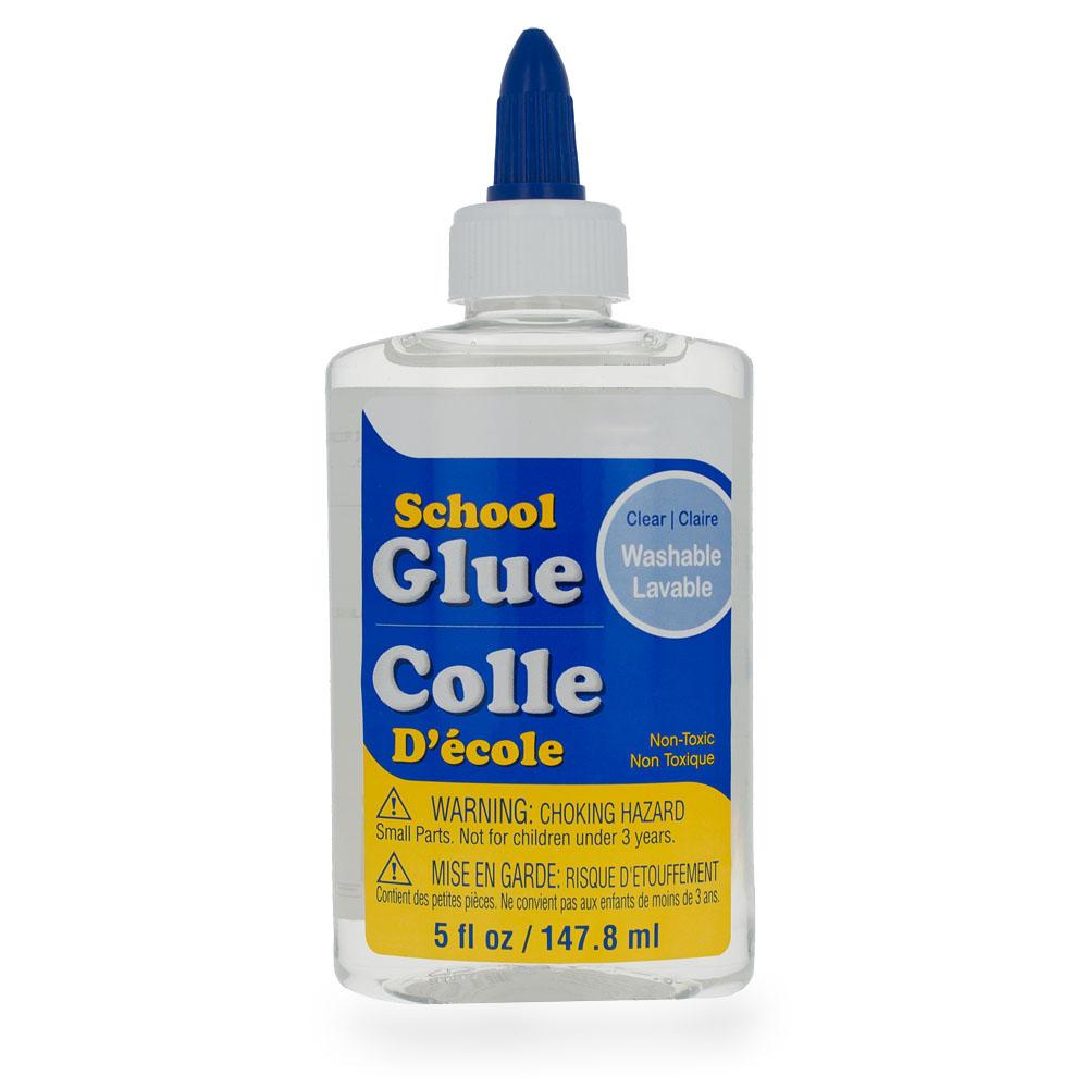 Plastic All Purpose School Glue 5 oz in White color