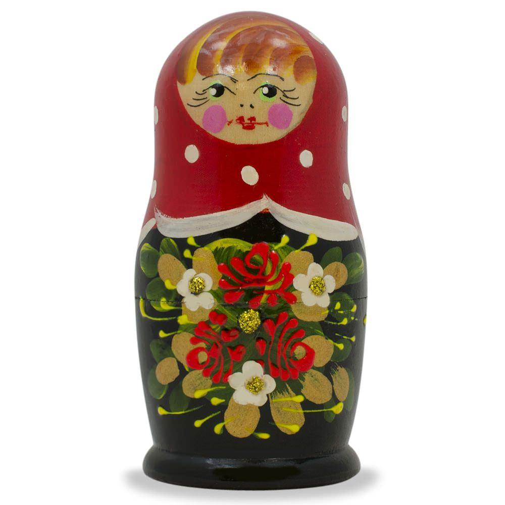 BestPysanky online gift shop sells stackable matryoshka stacking toy babushka Russian authentic for kids little Christmas nested matreshka wood hand painted collectible figurine figure statuette