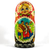 BestPysanky online gift shop sells cartoons stackable matryoshka stacking toy babushka Russian authentic for kids little Christmas nested matreshka wood hand painted collectible figurine figure statuette