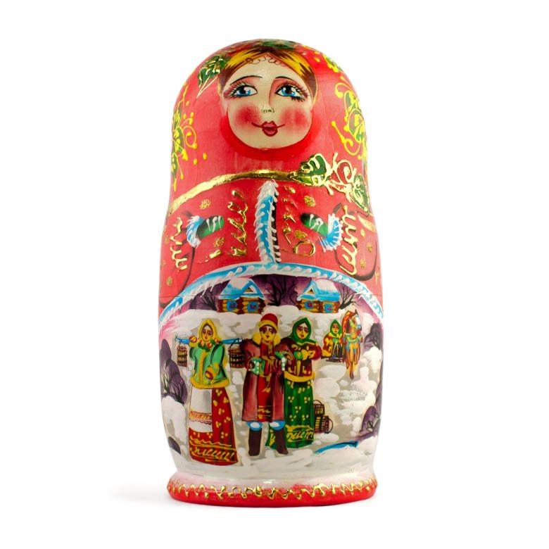 Buy Nesting Dolls Winter Villages by BestPysanky Online Gift Ship