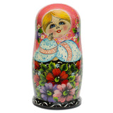 BestPysanky online gift shop sells stackable matryoshka stacking toy babushka Russian authentic for kids little Christmas nested matreshka wood hand painted collectible figurine figure statuette