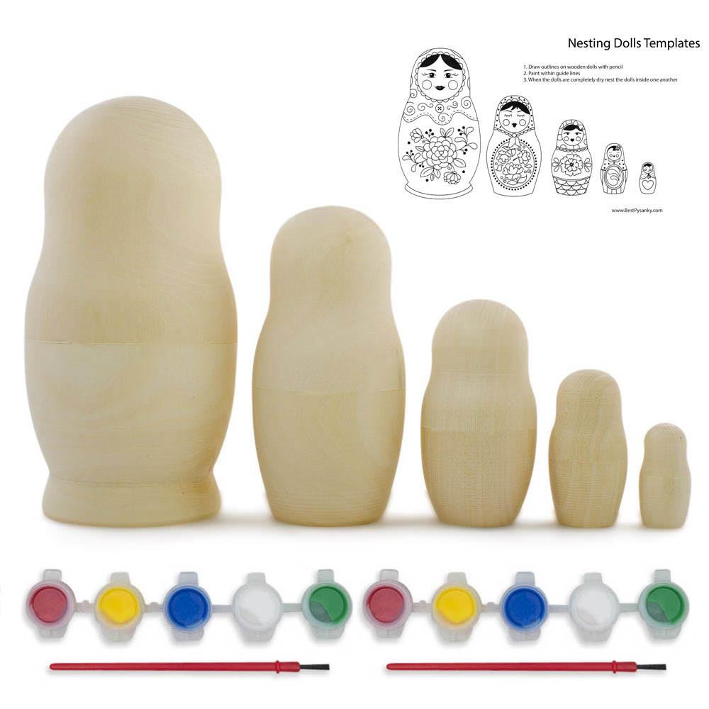 Buy Nesting Dolls Unfinished by BestPysanky Online Gift Ship