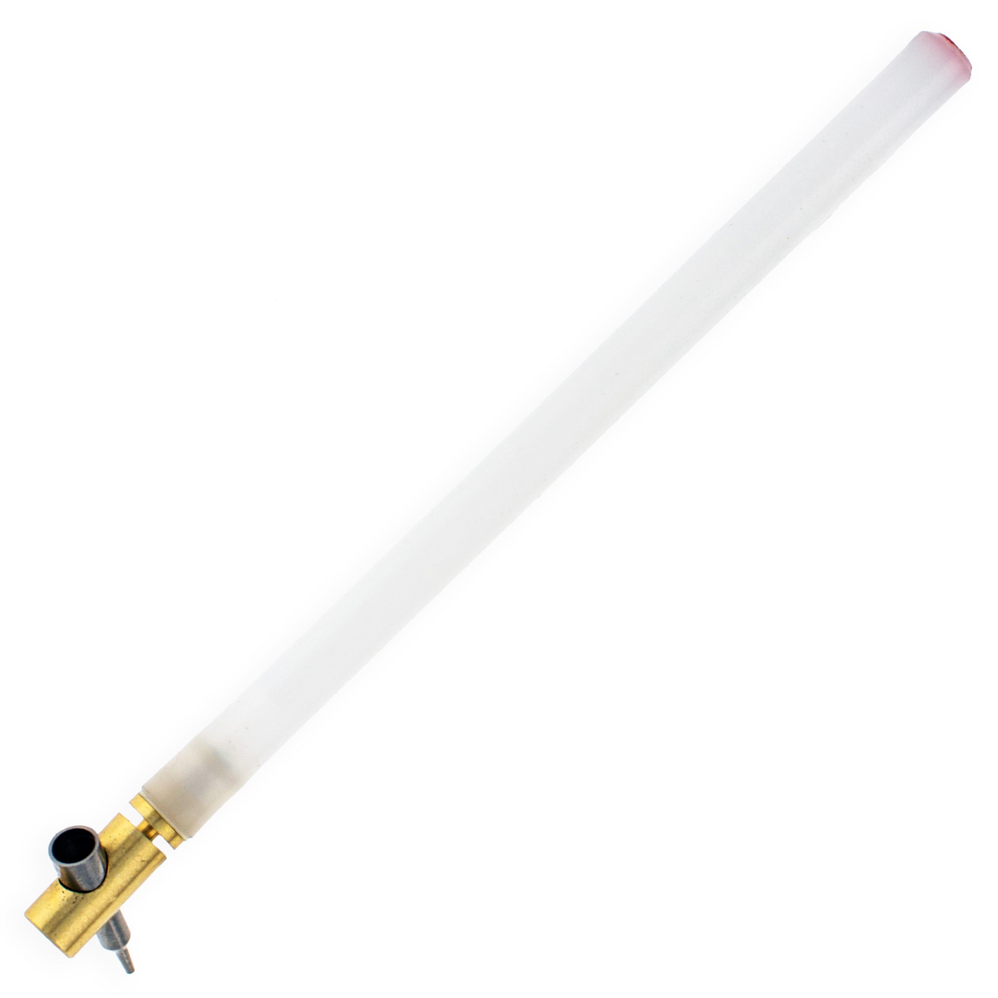 Medium Tip #2 Plastic Handle Kistka in White color