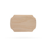 Unfinished Unpainted Wooden Octagon Shape Plaque DIY Unpainted Craft 6 Inches in Beige color,  shape