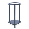 Tall Wrought Iron Large Egg or Sphere Stand Display Holder 4.5 Inches in Black color