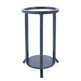 Tall Wrought Iron Large Egg or Sphere Stand Display Holder 4.5 Inches in Black color