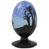 BestPysanky online gift shop sells Wooden carved figurine hand painted Ukrainian Easter egg pysanky