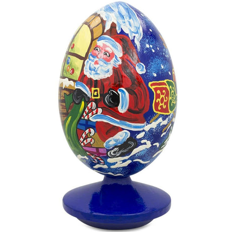 Buy Easter Eggs > Wooden > Santa by BestPysanky Online Gift Ship