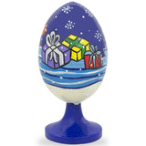 BestPysanky online gift shop sells Wooden carved figurine hand painted Ukrainian Easter egg pysanky