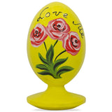 BestPysanky online gift shop sells Easter eggs, Easter decorations, Easter decoration for kids, home decor Wooden carved figurine hand painted Ukrainian Easter egg pysanky wood Russian