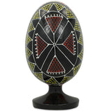 BestPysanky online gift shop sells Wooden carved figurine hand painted Ukrainian Easter egg pysanky