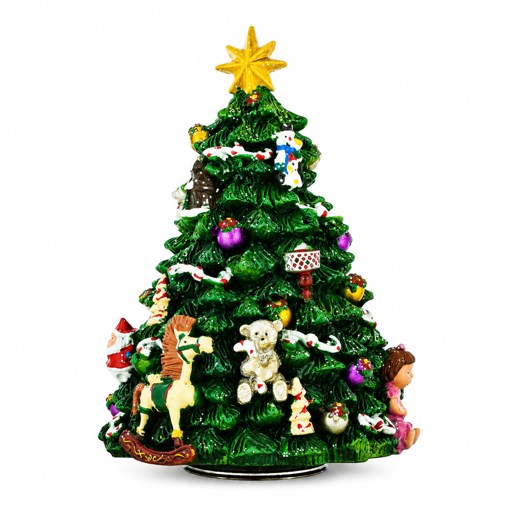 BestPysanky online gift shop sells Christmas water globe music box musical collectible figurine xmas decoration rotating animated spinning animated unique picture personalized cool wind up children's kids
