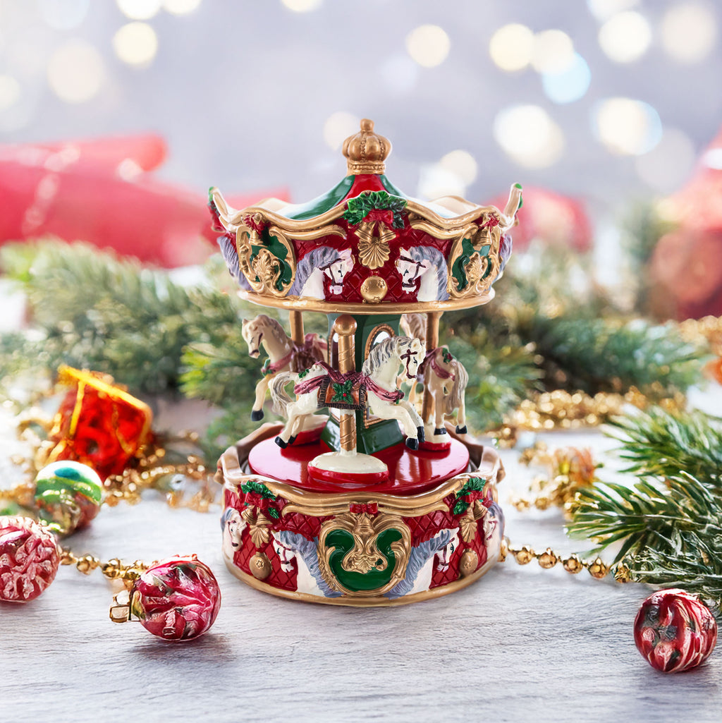Buy Musical Figurines Carousels by BestPysanky Online Gift Ship