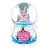 Graceful Swan Lake Ballet Musical Water Snow Globe , dimensions in inches: 5.8 x 5.79 x 4.5