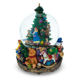 BestPysanky online gift shop sells Christmas water globe snowglobe music box musical collectible figurine xmas holiday decorations gifts rotating animated spinning animated unique picture personalized cool glitter flakes festive wind-up