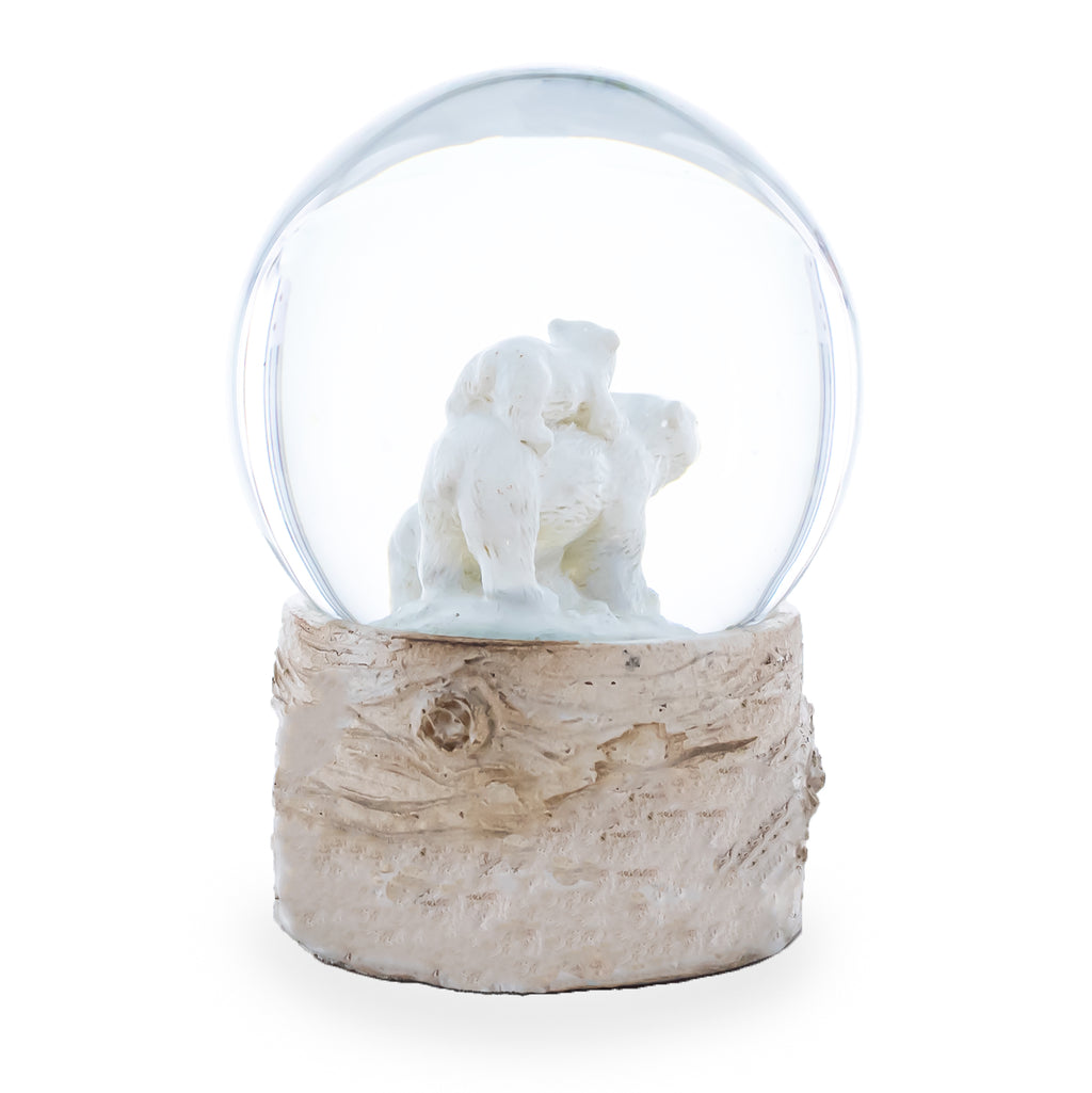 Polar Bears Mini Water Snow GlobeChina , dimensions in inches: 2.45 x 1.5 x 1.5