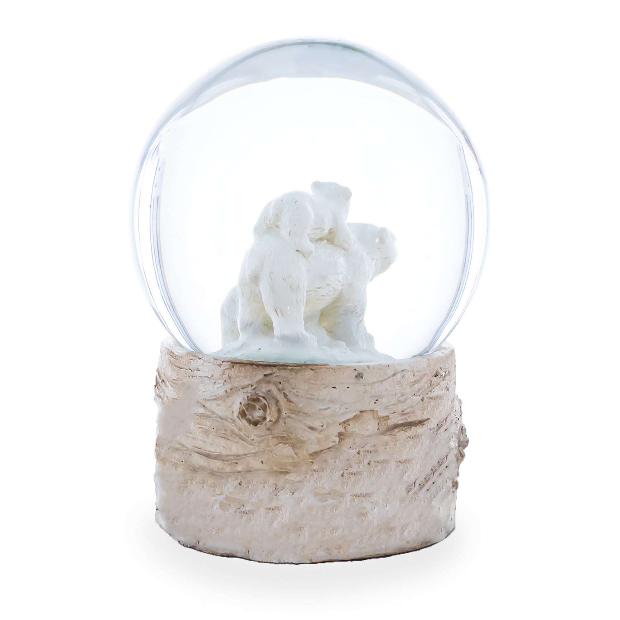 Polar Bears Mini Water Snow GlobeChina , dimensions in inches: 2.45 x 1.5 x 1.5