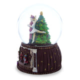 Dancing Nutcracker and Ballerina Musical Water Snow Globe , dimensions in inches: 6 x 4 x 4