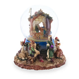 Regal Gift Bearers Nativity Scene Musical Water Snow Globe , dimensions in inches:  x  x