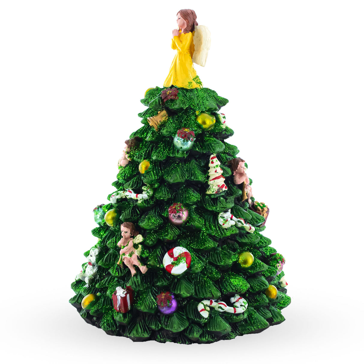 Buy Musical Figurines Tabletop Christmas Trees by BestPysanky Online Gift Ship