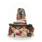 Santa's Chimney Adventure: Musical Water Snow Globe ,dimensions in inches: 6.25 x  x 5