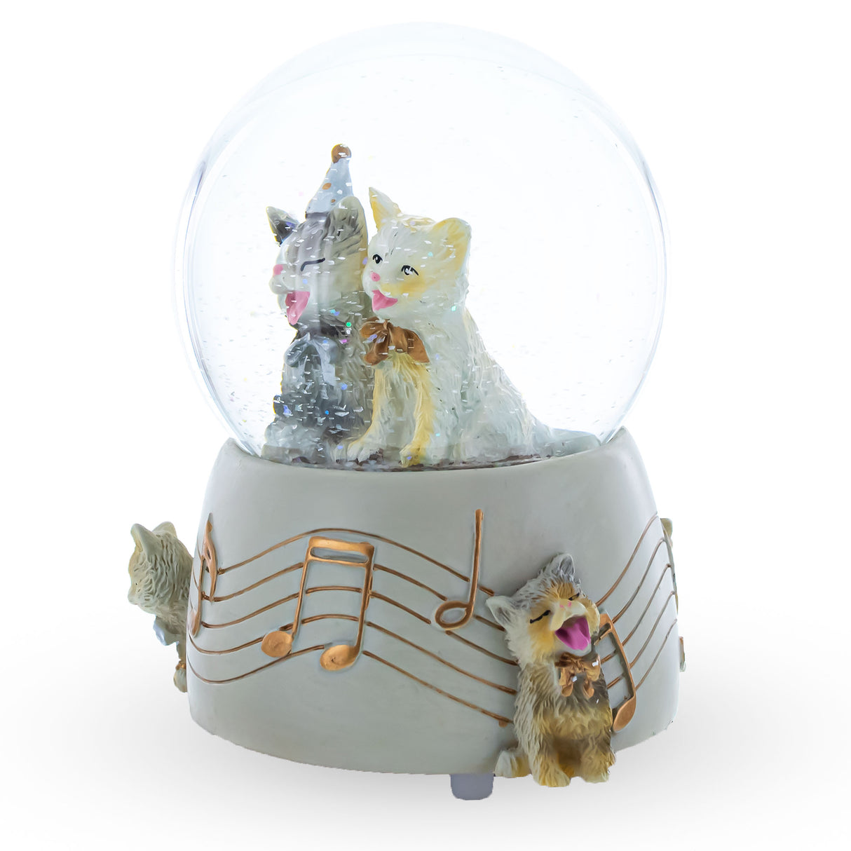 Buy Snow Globes Animals Cats by BestPysanky Online Gift Ship