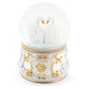Enchanted Swans in Motion: Spinning Musical Water Snow Globe