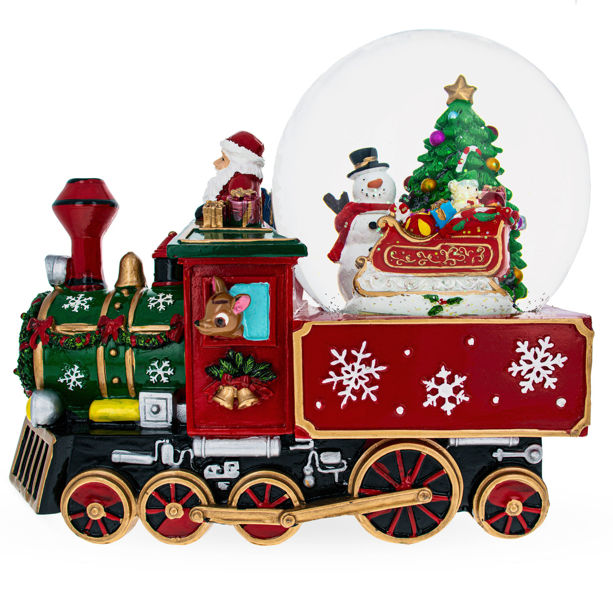 Buy Snow Globes Trains by BestPysanky Online Gift Ship
