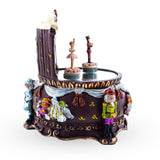 Nutcracker Dance with Ballerina Wind-Up Musical Figurine , dimensions in inches: 5 x 4.25 x