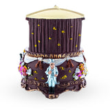 Magical Nutcracker and Ballerina Rotating Dance: Wind-Up Musical Christmas Figurine ,dimensions in inches: 5 x 4.25 x