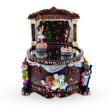Nutcracker Dance with Ballerina Wind-Up Musical Figurine in Multi color