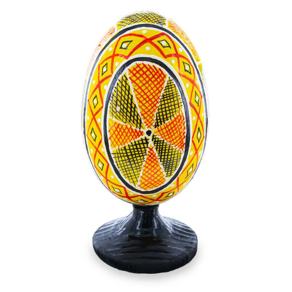 Jesus Christ Carrying Cross Wooden Easter Egg Figurine 4.75 InchesUkraine , dimensions in inches: 4.75 x  x