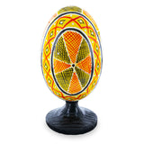 Jesus Christ Carrying Cross Wooden Easter Egg Figurine 4.75 InchesUkraine , dimensions in inches: 4.75 x  x