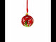 1898 Lilies of the Valley Royal Glass Ball Christmas Ornament 3.25 Inches