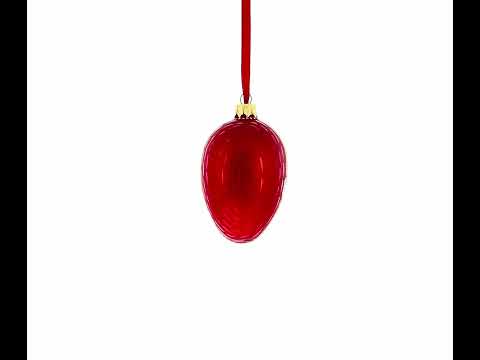 1898 Kelch Hen Royal Egg Weihnachtsornament aus Glas, 10,2 cm