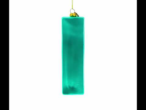 Box of Chocolates Glass Christmas Ornament