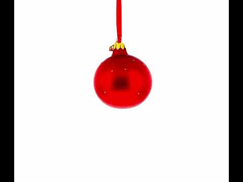Weihnachtskugel aus Glas für Kaffeeliebhaber, 8,25 cm (3,25 Zoll)