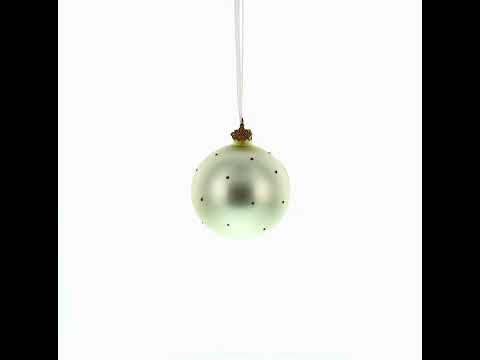 Flag of European Union Glass Ball Ornament 3.25 Inches