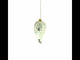 Holy Family Heart Blown Glass Christmas Ornament