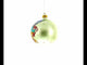 Cupid Aiming Love Arrow Glass Ball Christmas Ornament 4 Inches