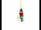 Clown Riding Wheel Glass Christmas Ornament