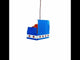 Classic Chicago Style Hot Dog Resin Christmas Ornament
